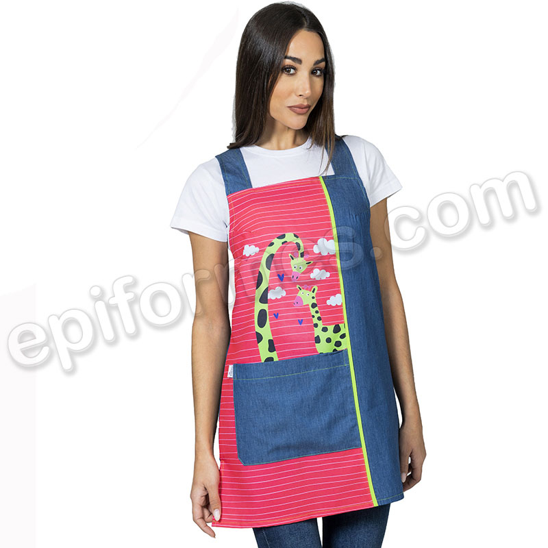 Pichi maestra vaquero fino el uniforme ideal